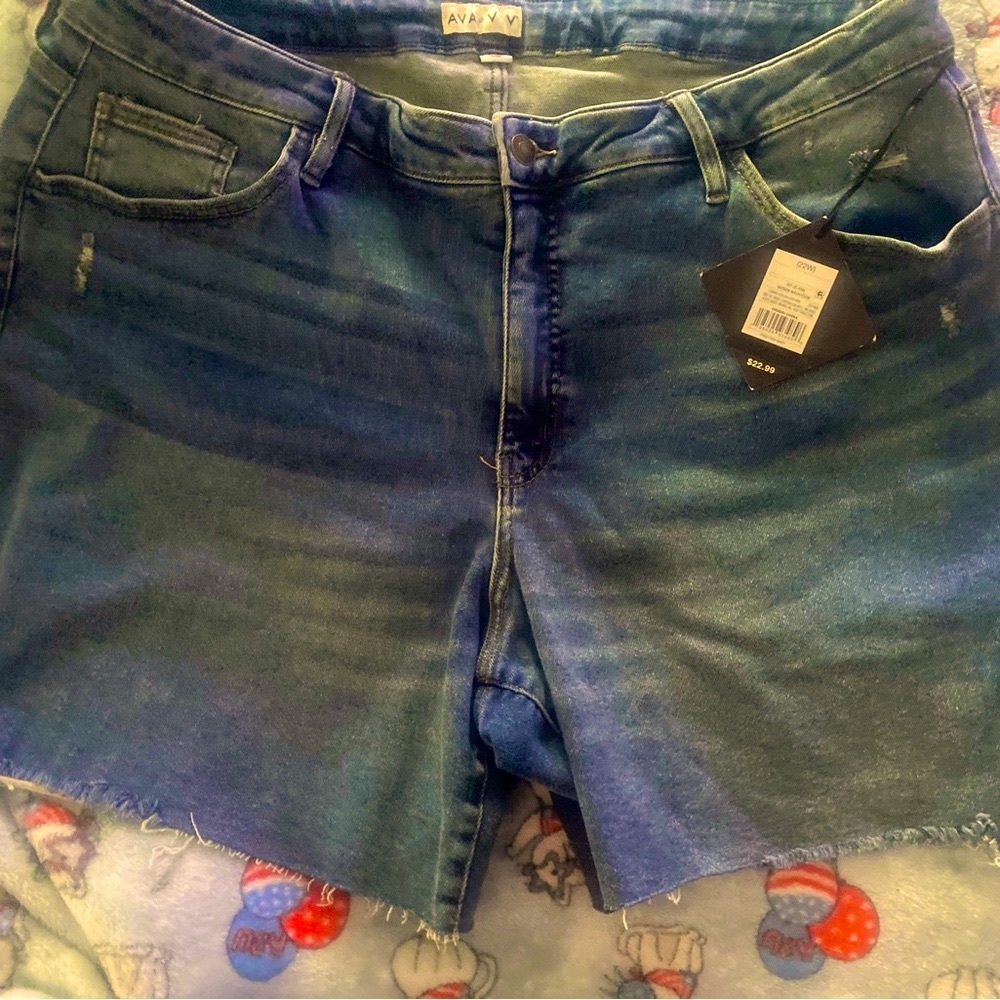 Ava & Viv New!  Plus size shorts sz 22W